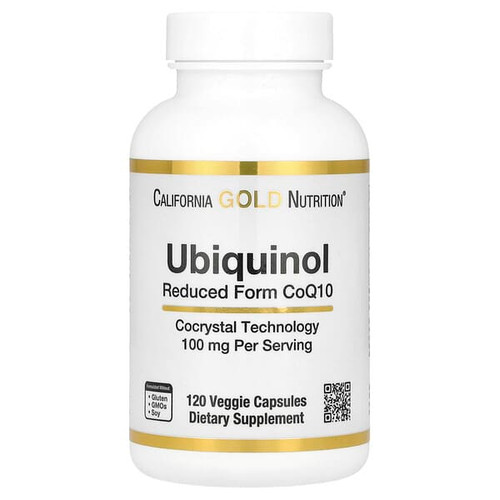 <img alt="California Gold Nutrition, Ubiquinol Reduced Form CoQ10, 100 mg , 120 Veggie Capsules" title="California Gold Nutrition, Ubiquinol Reduced Form CoQ10, 100 mg , 120 Veggie Capsules,898220025190"