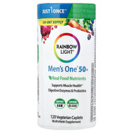 <img alt="Rainbow Light, Mens One 50+, Real Food Nutrients, 120 Vegetarian Caplets" title="Rainbow Light, Mens One 50+, Real Food Nutrients, 120 Vegetarian Caplets,021888204052"