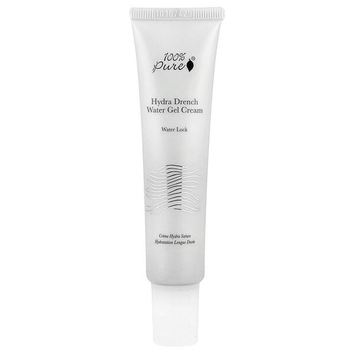 <img alt="100% PURE, Hydra Drench Water Gel Cream, 1.4 fl oz (40 ml)" title="100% PURE, Hydra Drench Water Gel Cream, 1.4 fl oz (40 ml),843585101089"