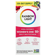 <img alt="Rainbow Light, Womens One 50+ Daily Multivitamin, High Potency, 120 Vegetarian Tablets" title="Rainbow Light, Womens One 50+ Daily Multivitamin, High Potency, 120 Vegetarian Tablets,021888204243"