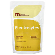 <img alt="Micro Ingredients, Electrolytes, Lemon & Raspberry, 2 lb (907 g)" title="Micro Ingredients, Electrolytes, Lemon & Raspberry, 2 lb (907 g),850015616969"