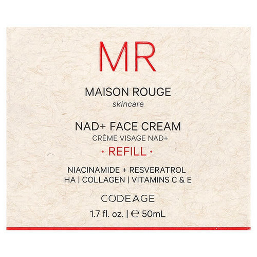 <img alt="Codeage, Maison Rouge, NAD+ Face Cream, Refill, 1.7 fl oz (50 ml)" title="Codeage, Maison Rouge, NAD+ Face Cream, Refill, 1.7 fl oz (50 ml),850049609937"
