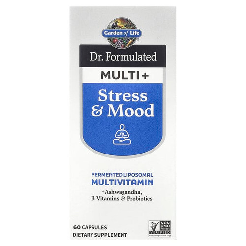 <img alt="Garden of Life, Dr. Formulated Multi+, Stress & Mood, 60 Capsules" title="Garden of Life, Dr. Formulated Multi+, Stress & Mood, 60 Capsules,658010134316"