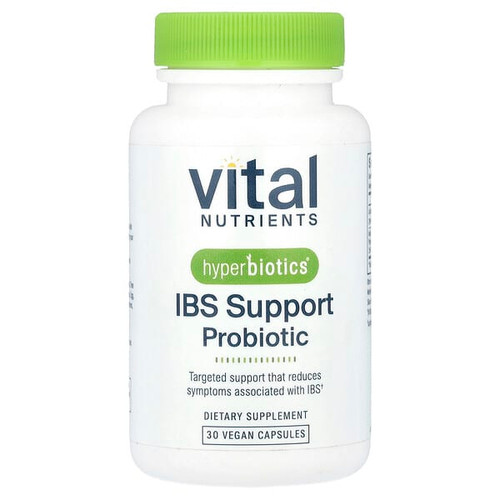 <img alt="Vital Nutrients, Hyperbiotics, IBS Support Probiotic, 30 Vegan Capsules" title="Vital Nutrients, Hyperbiotics, IBS Support Probiotic, 30 Vegan Capsules,9504000252298"