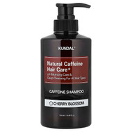 <img alt="Kundal, Natural Caffeine Hair Care+ Shampoo, For All Hair Types, Cherry Blossom , 16.9 fl oz (500 ml)" title="Kundal, Natural Caffeine Hair Care+ Shampoo, For All Hair Types, Cherry Blossom , 16.9 fl oz (500 ml),8809568745772"