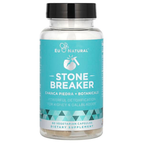 <img alt="Eu Natural, Stone Breaker, 60 Vegetarian Capsules" title="Eu Natural, Stone Breaker, 60 Vegetarian Capsules,855244008158"