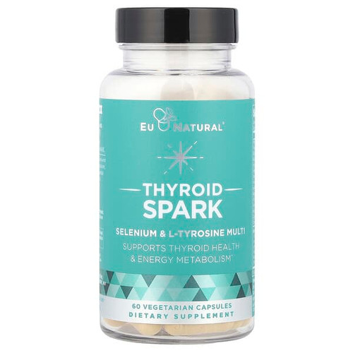 <img alt="Eu Natural, Thyroid Spark, Selenium & L-Tyrosine Multi, 60 Vegetarian Capsules" title="Eu Natural, Thyroid Spark, Selenium & L-Tyrosine Multi, 60 Vegetarian Capsules,855244008189"