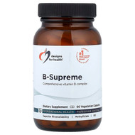 <img alt="Designs For Health, B-Supreme, 60 Vegetarian Capsules" title="Designs For Health, B-Supreme, 60 Vegetarian Capsules,879452001190"
