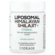 <img alt="Codeage, Eternal, Liposomal Himalayan Shilajit+, 60 Vegetable Capsules" title="Codeage, Eternal, Liposomal Himalayan Shilajit+, 60 Vegetable Capsules,810196120099"