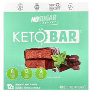 <img alt="No Sugar Company, Keto Bar, Chocolate Mint, 12 Bars, 40 g Each" title="No Sugar Company, Keto Bar, Chocolate Mint, 12 Bars, 40 g Each,687910000087"