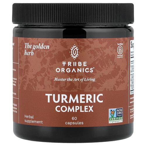 <img alt="Tribe Organics, Turmeric Complex, 60 Capsules" title="Tribe Organics, Turmeric Complex, 60 Capsules,860013162825"