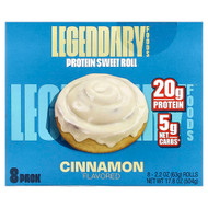 <img alt="Legendary Foods, Protein Sweet Roll, Cinnamon, 8 Pack, 2.2 oz (63 g) Each" title="Legendary Foods, Protein Sweet Roll, Cinnamon, 8 Pack, 2.2 oz (63 g) Each,810035971639"
