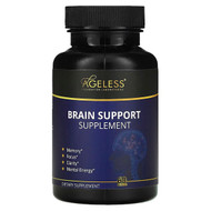 <img alt="Ageless Foundation Laboratories, Brain Support Supplement, 60 Capsules" title="Ageless Foundation Laboratories, Brain Support Supplement, 60 Capsules,860009789920"