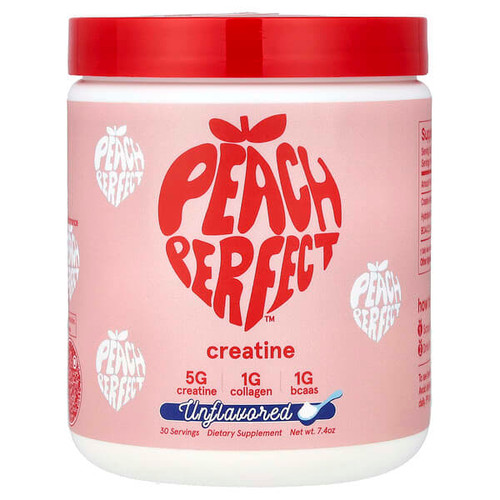 <img alt="Peach Perfect, Creatine, Unflavored, 7.4 oz" title="Peach Perfect, Creatine, Unflavored, 7.4 oz,850057174243"