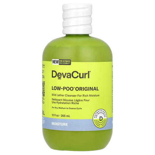 <img alt="DevaCurl, Low-Poo Original, Mild Lather Cleanser, For Dry, Medium to Coarse Curls, 12 fl oz (355 ml)" title="DevaCurl, Low-Poo Original, Mild Lather Cleanser, For Dry, Medium to Coarse Curls, 12 fl oz (355 ml),815934026398"