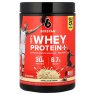 <img alt="SIXSTAR, 100% Whey Protein Plus, Vanilla Cream, 1.80 lbs (816 g)" title="SIXSTAR, 100% Whey Protein Plus, Vanilla Cream, 1.80 lbs (816 g),631656716719"