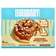 <img alt="Legendary Foods, Protein Sweet Roll, Caramel Sticky Bun, 8 Pack, 2.3 oz (65 g) Each" title="Legendary Foods, Protein Sweet Roll, Caramel Sticky Bun, 8 Pack, 2.3 oz (65 g) Each,810035972568"