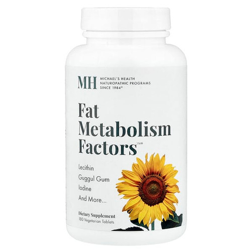 <img alt="Michaels Health, Fat Metabolism Factors, 180 Vegetarian Tablets" title="Michaels Health, Fat Metabolism Factors, 180 Vegetarian Tablets,755929036011"