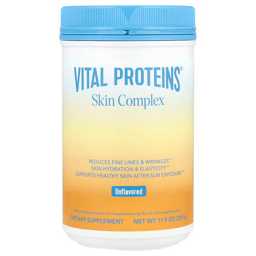 <img alt="Vital Proteins, Skin Complex, Unflavored, 11.9 oz (339 g)" title="Vital Proteins, Skin Complex, Unflavored, 11.9 oz (339 g),810089955913"