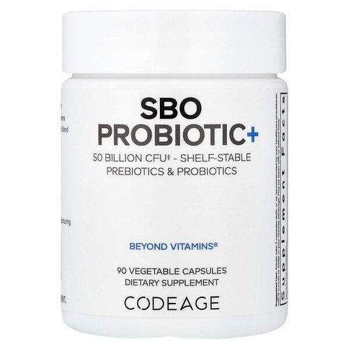 <img alt="Codeage, SBO Probiotic+, 50 Billion CFU, 90 Vegetable Capsules" title="Codeage, SBO Probiotic+, 50 Billion CFU, 90 Vegetable Capsules,853919008205"