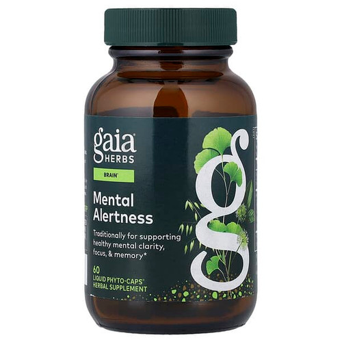 <img alt="Gaia Herbs, Mental Alertness, 60 Liquid Phyto-Caps (418 mg Per cap)" title="Gaia Herbs, Mental Alertness, 60 Liquid Phyto-Caps (418 mg Per cap),751063398602"