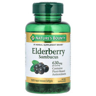 <img alt="Natures Bounty, Elderberry Sambucus, 120 Rapid Release Softgels (210 mg per Softgel)" title="Natures Bounty, Elderberry Sambucus, 120 Rapid Release Softgels (210 mg per Softgel),074312009761"