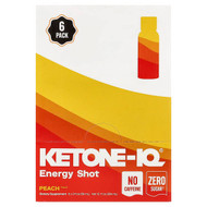 <img alt="Ketone-IQ, Energy Shot, Peach, Caffeine Free, 6 Bottles, 2 fl oz (59 ml) Each" title="Ketone-IQ, Energy Shot, Peach, Caffeine Free, 6 Bottles, 2 fl oz (59 ml) Each,850632006778"