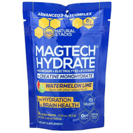 <img alt="Natural Stacks, Magtech Hydrate, Watermelon Lime , 14 Stick Packs, 0.33 oz (9.3 g) Each" title="Natural Stacks, Magtech Hydrate, Watermelon Lime , 14 Stick Packs, 0.33 oz (9.3 g) Each,850038130992"