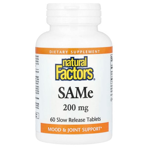 <img alt="Natural Factors, SAMe , 200 mg, 60 Slow Release Tablets" title="Natural Factors, SAMe , 200 mg, 60 Slow Release Tablets,068958027081"