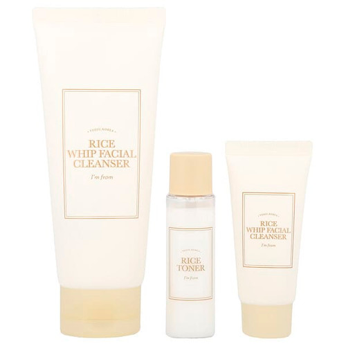 <img alt="Im From, Rice Whip Facial Cleanser Set, 3 Piece Set" title="Im From, Rice Whip Facial Cleanser Set, 3 Piece Set,8809525933082"