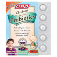 <img alt="CATALO, Childrens Chewable Probiotics Formula, Mixed Berry, 5 Billion CFU, 30 Chewable Tablets" title="CATALO, Childrens Chewable Probiotics Formula, Mixed Berry, 5 Billion CFU, 30 Chewable Tablets,810399027638"