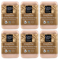 <img alt="One with Nature, Dead Sea Mineral Bar Soap, Shea Butter, 6 Count, 7 oz (198 g) Each" title="One with Nature, Dead Sea Mineral Bar Soap, Shea Butter, 6 Count, 7 oz (198 g) Each,893455000509"