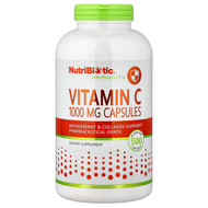 <img alt="NutriBiotic, Immunity, Vitamin C, 1,000 mg, 500 Capsules" title="NutriBiotic, Immunity, Vitamin C, 1,000 mg, 500 Capsules,728177002725"