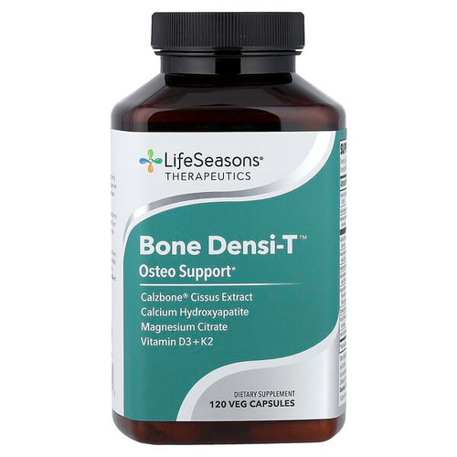 <img alt="LifeSeasons, Therapeutics, Bone Densi-T, Osteo Support, 120 Veg Capsules" title="LifeSeasons, Therapeutics, Bone Densi-T, Osteo Support, 120 Veg Capsules,853760002926"