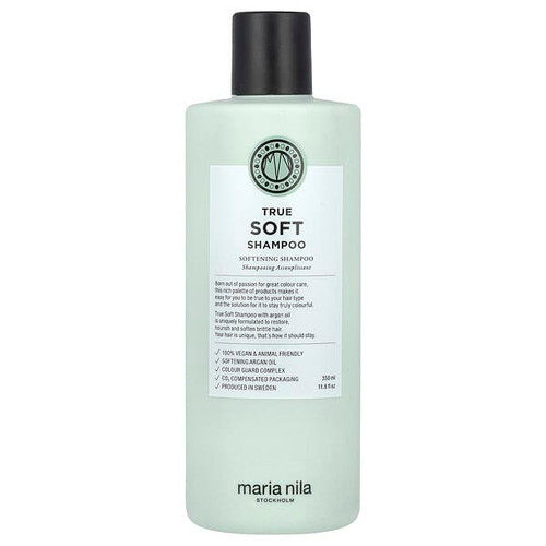 <img alt="Maria Nila, True Soft Shampoo, 11.8 fl oz (350 ml)" title="Maria Nila, True Soft Shampoo, 11.8 fl oz (350 ml),7391681036307"