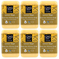 <img alt="One with Nature, Dead Sea Mineral Bar Soap, Lemon Sage, 6 Count, 7 oz (198 g) Each" title="One with Nature, Dead Sea Mineral Bar Soap, Lemon Sage, 6 Count, 7 oz (198 g) Each,893455000493"