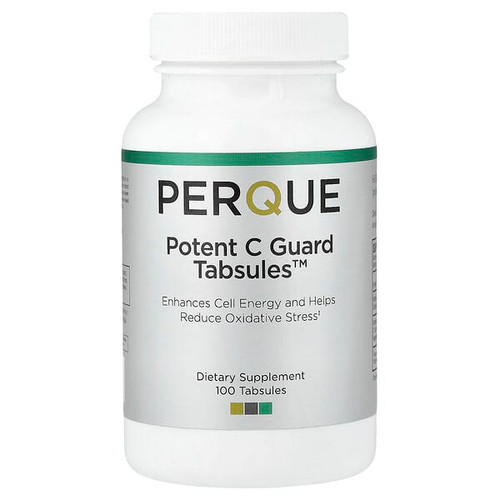 <img alt="PERQUE, Potent C Guard Tabsules, 100 Tabsules" title="PERQUE, Potent C Guard Tabsules, 100 Tabsules,791760013804"