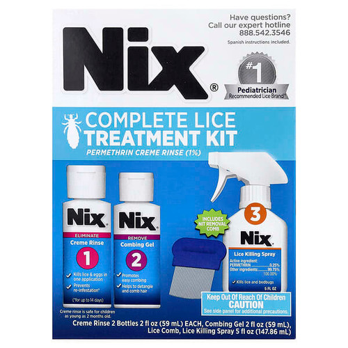 <img alt="Nix, Complete Lice Treatment Kit , 1 Kit" title="Nix, Complete Lice Treatment Kit , 1 Kit,363736247973"