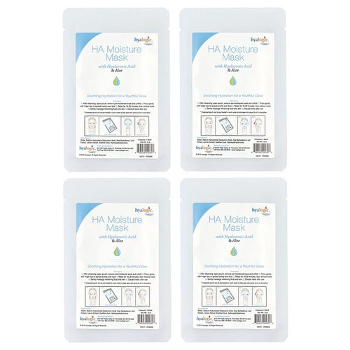 <img alt="Hyalogic, HA Moisture Beauty Mask with Hyaluronic Acid & Aloe, Fragrance Free, 4 Masks, 0.8 oz Each" title="Hyalogic, HA Moisture Beauty Mask with Hyaluronic Acid & Aloe, Fragrance Free, 4 Masks, 0.8 oz Each,858259000360"