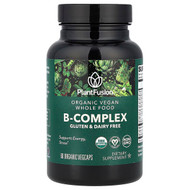 <img alt="PlantFusion, Organic Vegan B-Complex, 60 Organic VegCaps" title="PlantFusion, Organic Vegan B-Complex, 60 Organic VegCaps,840052401130"