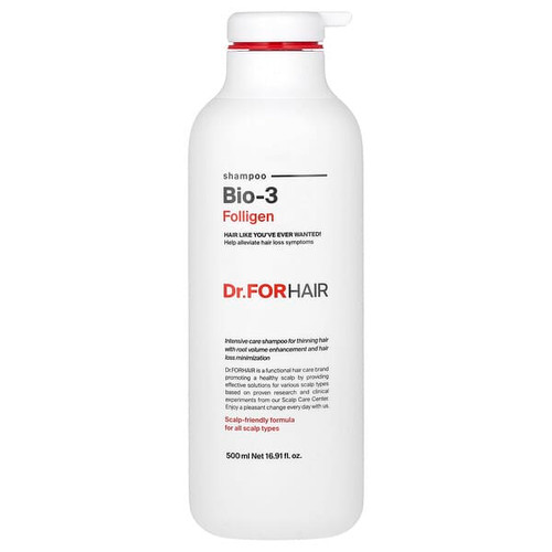 <img alt="Dr.ForHair, Folligen Shampoo, Bio-3 , 16.91 fl oz (500 ml)" title="Dr.ForHair, Folligen Shampoo, Bio-3 , 16.91 fl oz (500 ml),8809485533223"