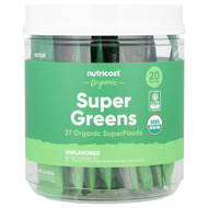 <img alt="Nutricost, Organic Super Greens, Unflavored, 20 Stick Packs, 0.36 oz (10 g) Each" title="Nutricost, Organic Super Greens, Unflavored, 20 Stick Packs, 0.36 oz (10 g) Each,810139570158"