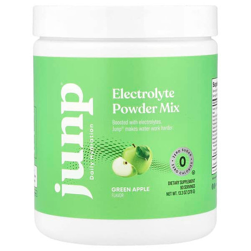 <img alt="JUNP Hydration, Electrolyte Powder Mix, Green Apple, 13.3 oz (378 g)" title="JUNP Hydration, Electrolyte Powder Mix, Green Apple, 13.3 oz (378 g),848998062422"