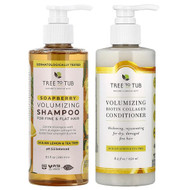 <img alt="Tree To Tub, Soapberry, Volumizing Shampoo & Conditioner Set, For Fine & Flat Hair, Sicilian Lemon & Tea Tree, 2 Piece Set, 8.5 fl oz (250 ml) Each" title="Tree To Tub, Soapberry, Volumizing Shampoo & Conditioner Set, For Fine & Flat Hair, Sicilian Lemon & Tea Tree, 2 Piece Set, 8.5 fl oz (250 ml) Each,850007934248"