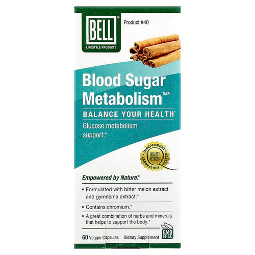 <img alt="Bell Lifestyle, Blood Sugar Metabolism, 60 Veggie Capsules" title="Bell Lifestyle, Blood Sugar Metabolism, 60 Veggie Capsules,771733110174"