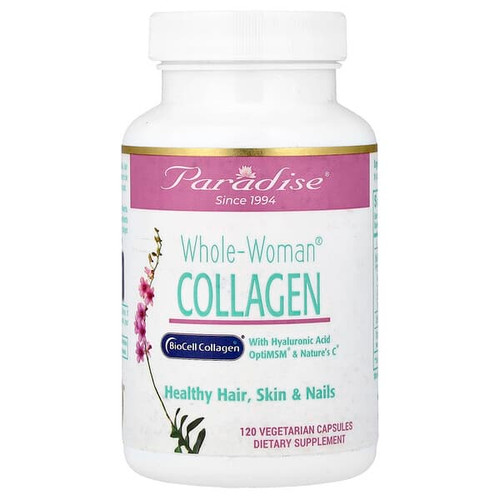 <img alt="Paradise Herbs, Whole-Woman Collagen, 120 Vegetarian Capsules" title="Paradise Herbs, Whole-Woman Collagen, 120 Vegetarian Capsules,601944779054"