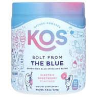 <img alt="KOS, Bolt From The Blue, Energizing Blue Spirulina Blend, Electric Boostberry, 7.8 oz (221 g)" title="KOS, Bolt From The Blue, Energizing Blue Spirulina Blend, Electric Boostberry, 7.8 oz (221 g),850015510625"