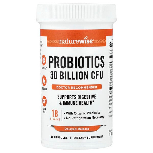 <img alt="NatureWise, Probiotics, 60 Capsules" title="NatureWise, Probiotics, 60 Capsules,858081006271"