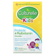 <img alt="Culturelle, Kids, Probiotic + Multivitamin Chewables, 3+ Years, Natural Fruit Punch, 30 Chewable Tablets" title="Culturelle, Kids, Probiotic + Multivitamin Chewables, 3+ Years, Natural Fruit Punch, 30 Chewable Tablets,049100400761"