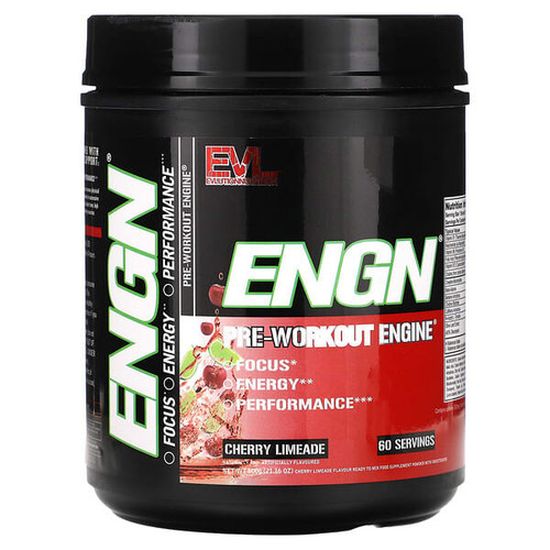 <img alt="EVLution Nutrition, ENGN, Pre-Workout Engine, Cherry Limeade, 21.16 oz (600 g)" title="EVLution Nutrition, ENGN, Pre-Workout Engine, Cherry Limeade, 21.16 oz (600 g),818901029583"